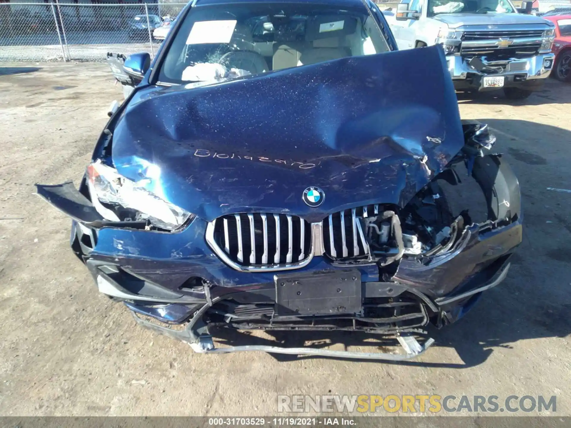 6 Photograph of a damaged car WBXJG9C06L5P56944 BMW X1 2020