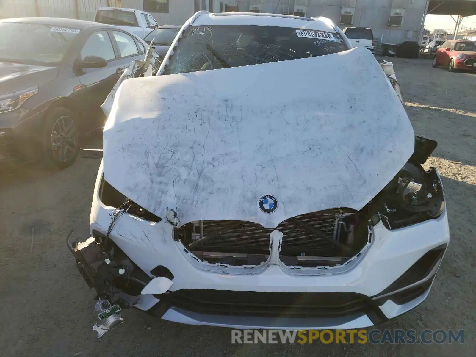 9 Фотография поврежденного автомобиля WBXJG9C06L5P74800 BMW X1 2020