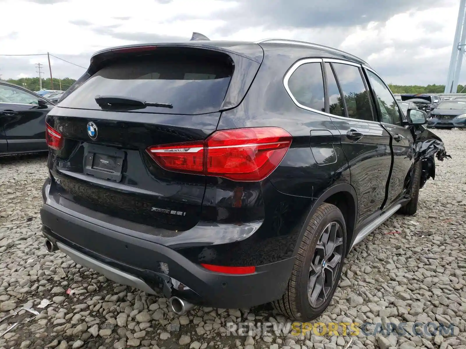 4 Фотография поврежденного автомобиля WBXJG9C06L5P79480 BMW X1 2020