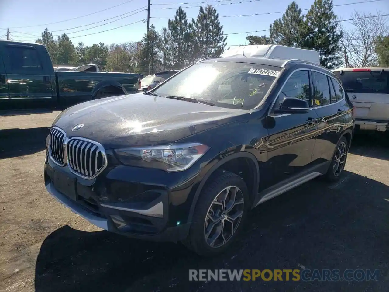 2 Фотография поврежденного автомобиля WBXJG9C06L5P87370 BMW X1 2020