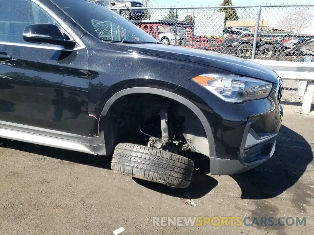 9 Photograph of a damaged car WBXJG9C06L5P87370 BMW X1 2020