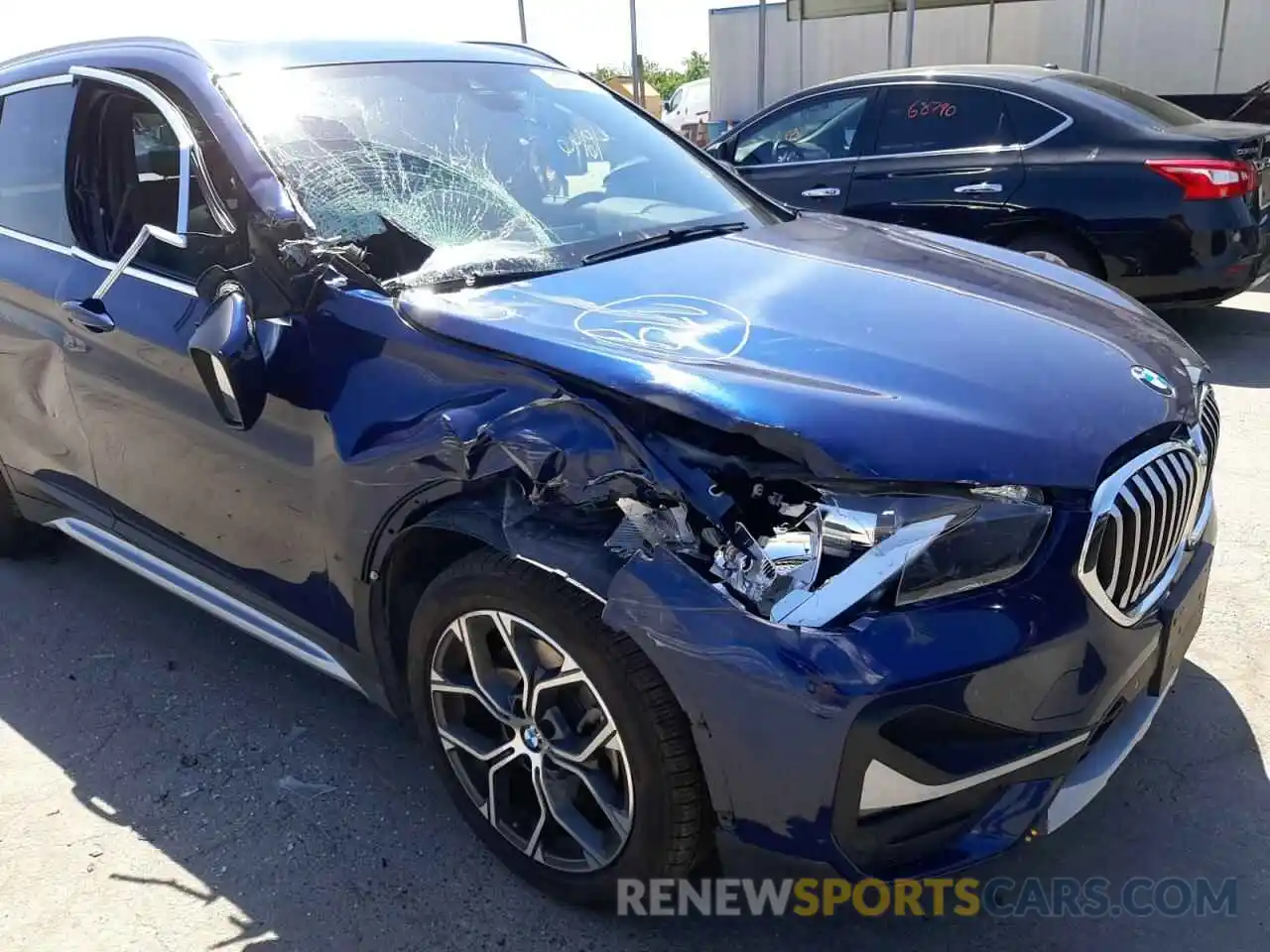 9 Photograph of a damaged car WBXJG9C06L5P89863 BMW X1 2020