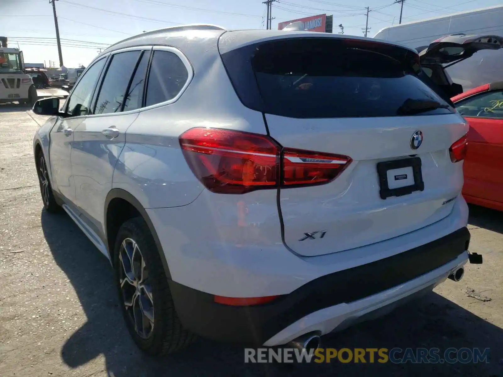 3 Photograph of a damaged car WBXJG9C06L5R01917 BMW X1 2020