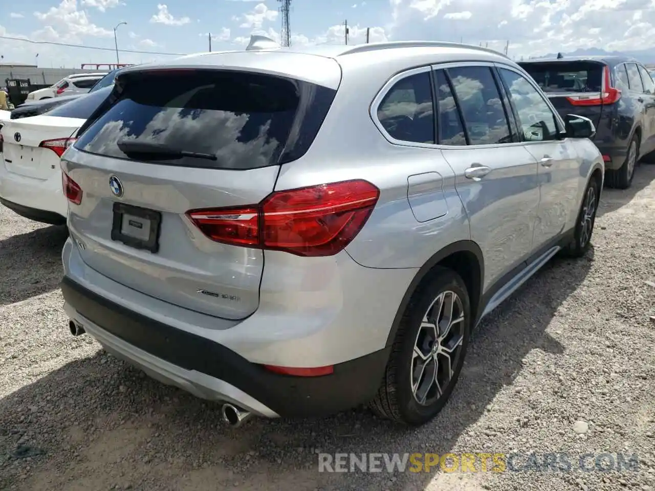 4 Photograph of a damaged car WBXJG9C06L5R01982 BMW X1 2020