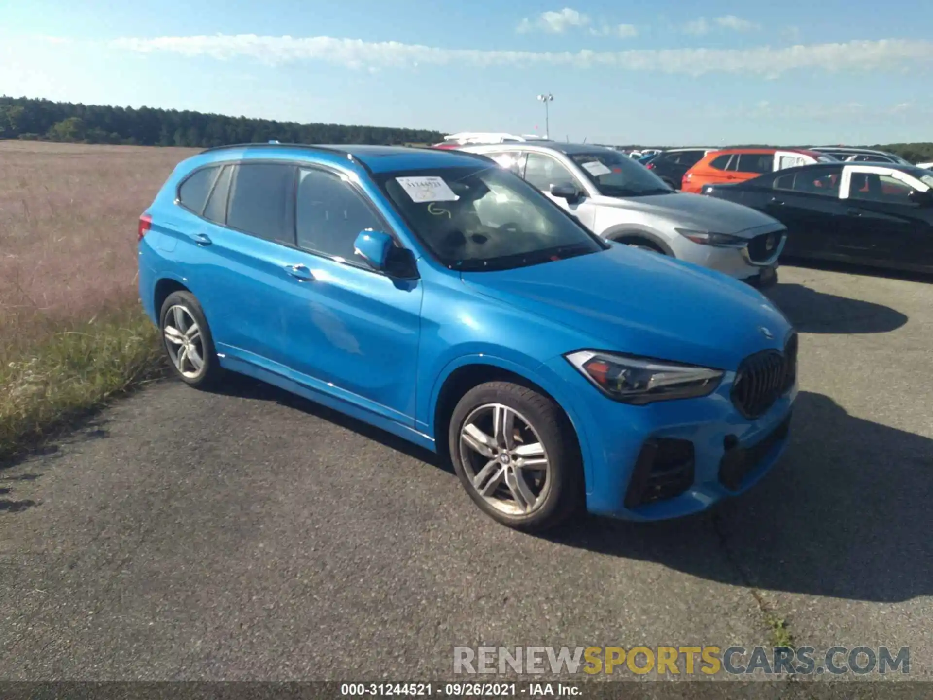 1 Photograph of a damaged car WBXJG9C06L5R21309 BMW X1 2020