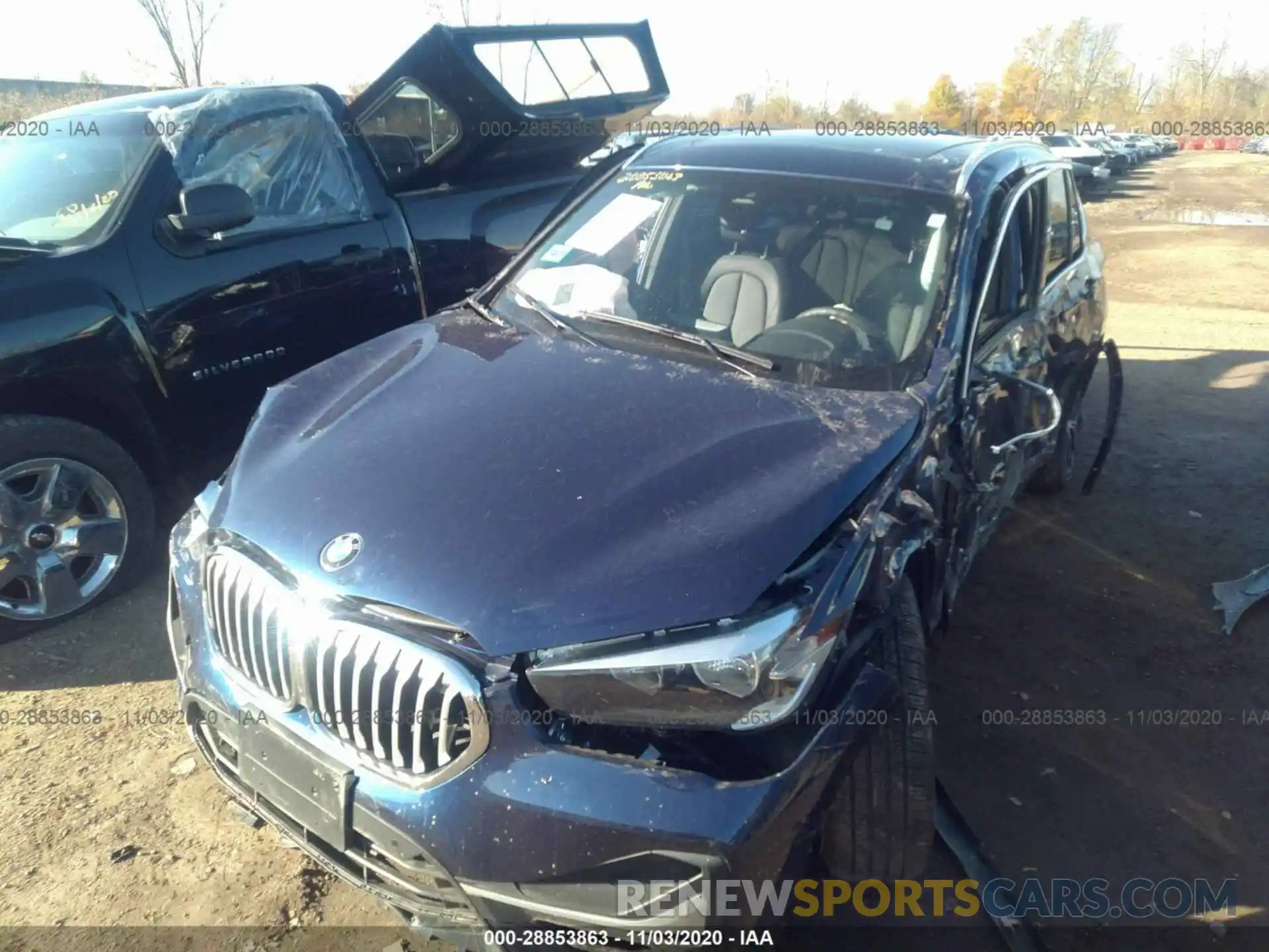 2 Photograph of a damaged car WBXJG9C06L5R30205 BMW X1 2020