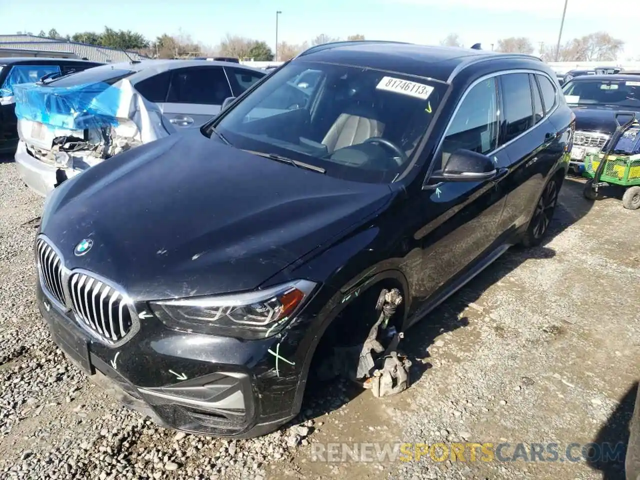 1 Photograph of a damaged car WBXJG9C06L5R99993 BMW X1 2020