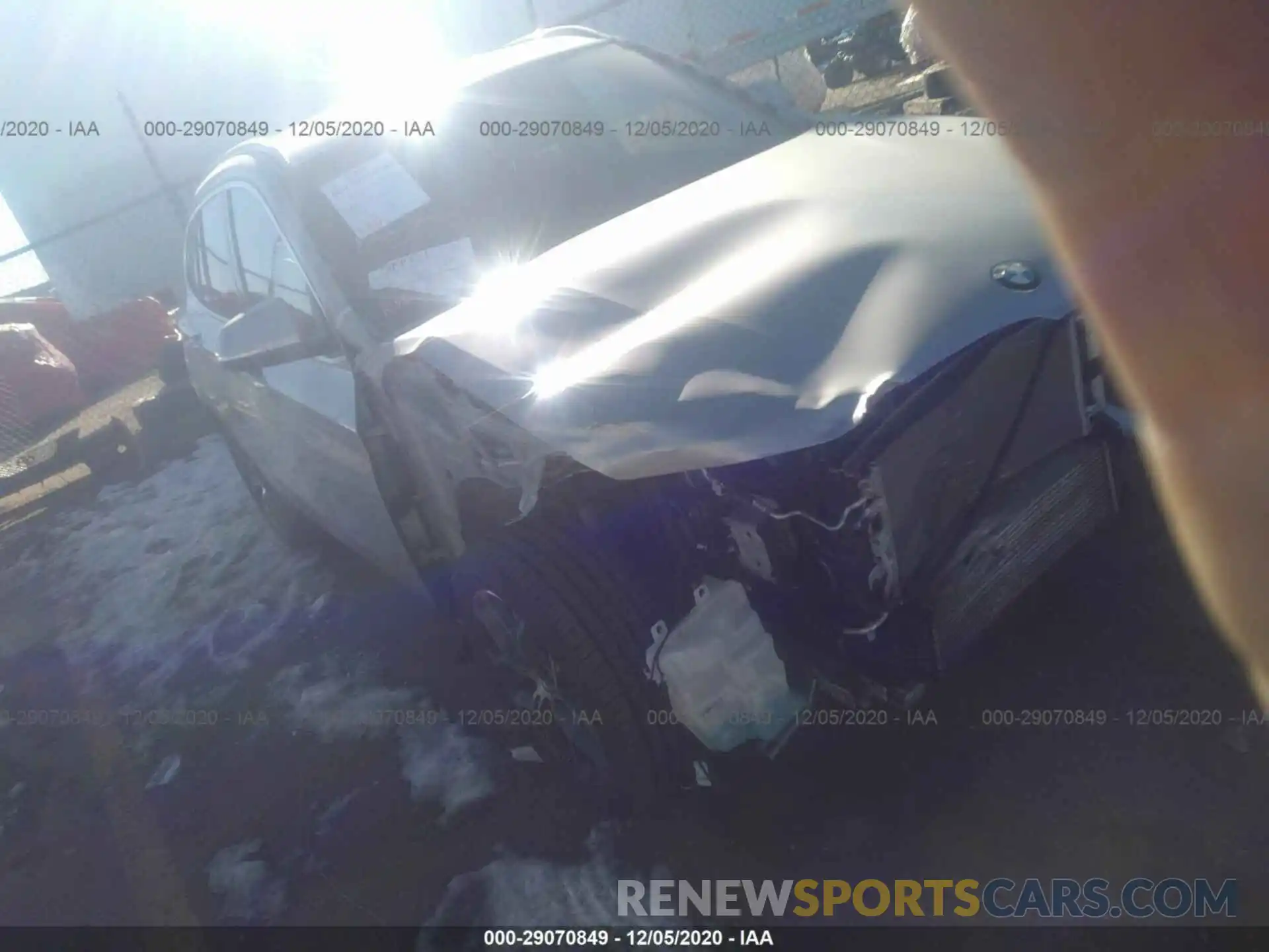 1 Photograph of a damaged car WBXJG9C07L5P36962 BMW X1 2020