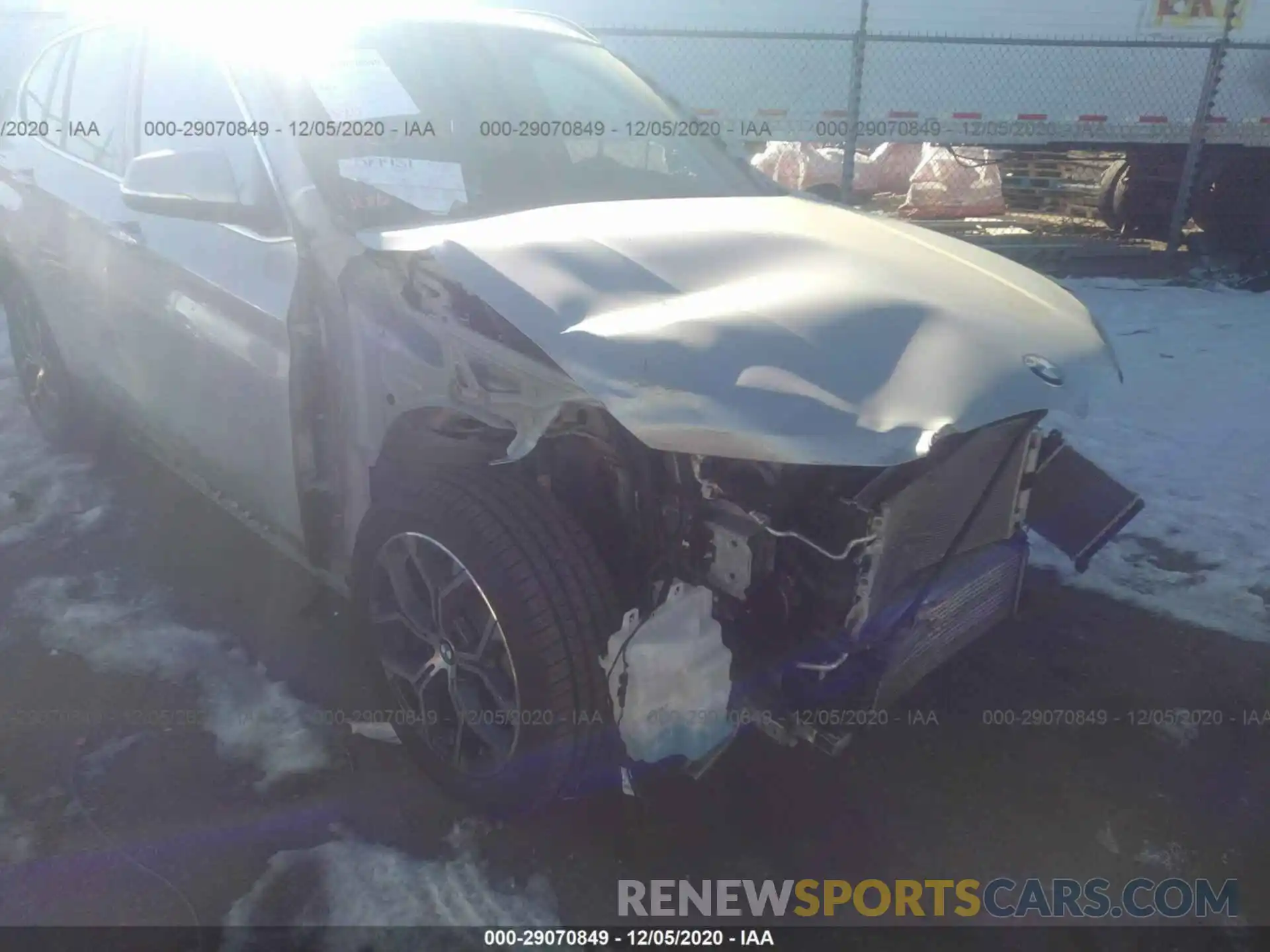 6 Photograph of a damaged car WBXJG9C07L5P36962 BMW X1 2020