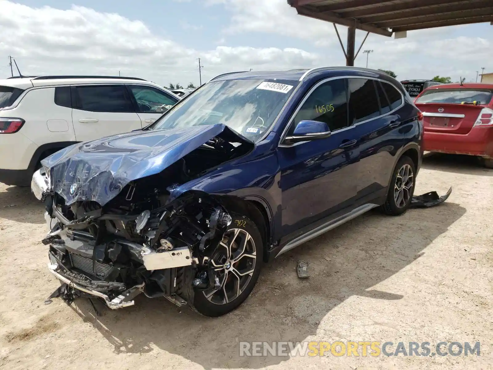 2 Photograph of a damaged car WBXJG9C07L5P37142 BMW X1 2020