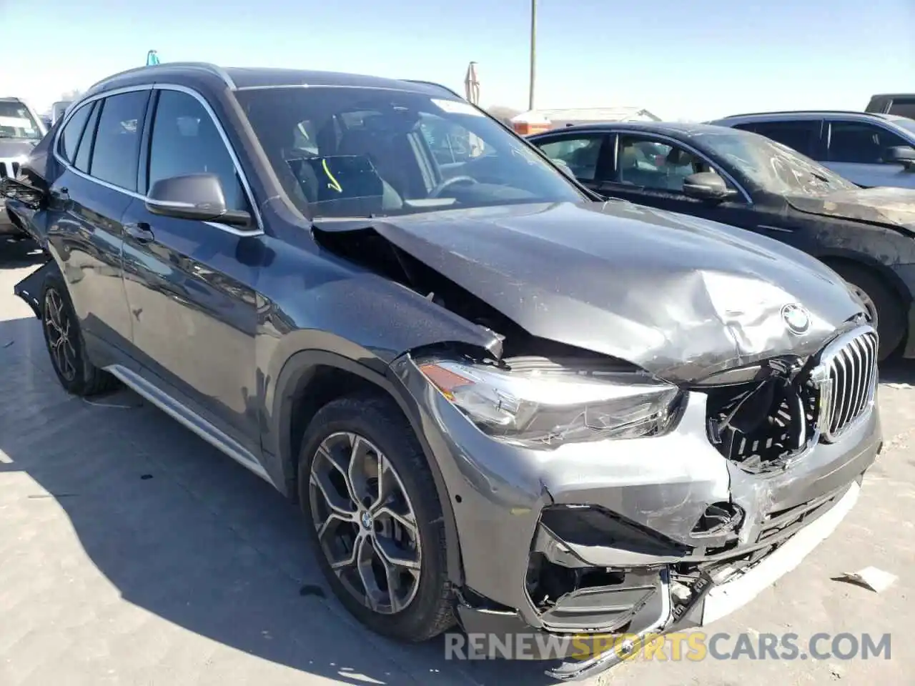 1 Photograph of a damaged car WBXJG9C07L5P46228 BMW X1 2020