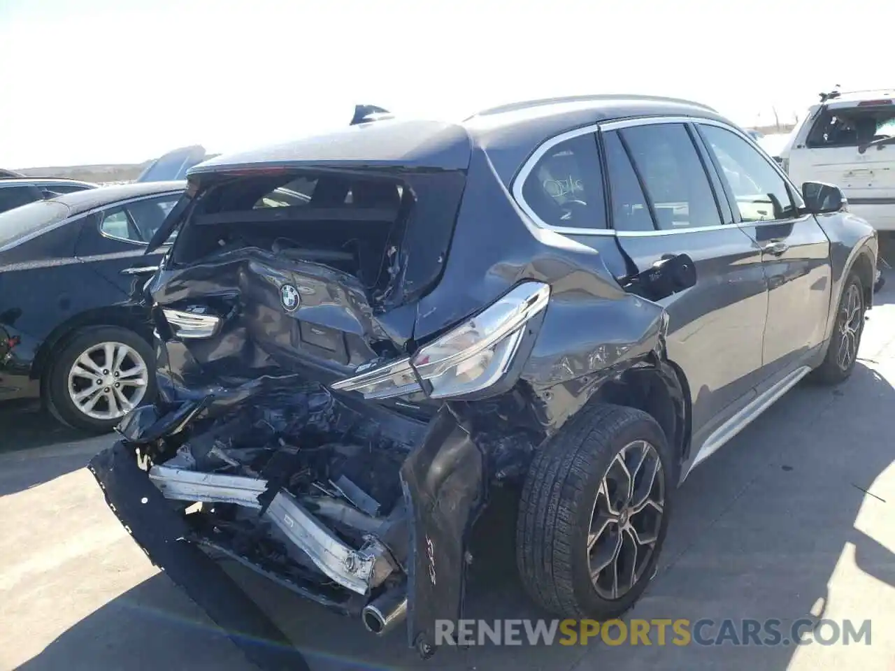 4 Photograph of a damaged car WBXJG9C07L5P46228 BMW X1 2020