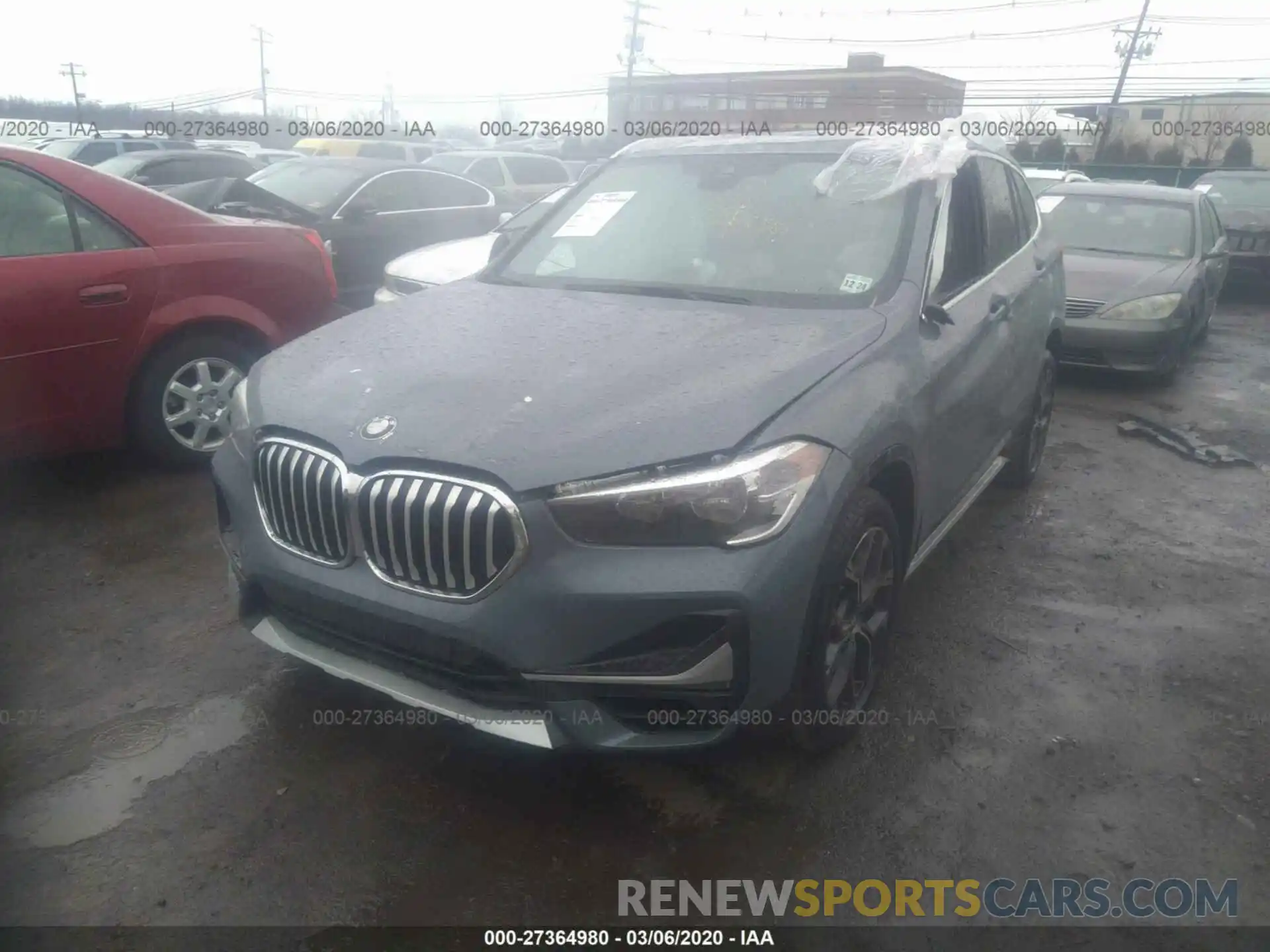 2 Фотография поврежденного автомобиля WBXJG9C07L5P46889 BMW X1 2020