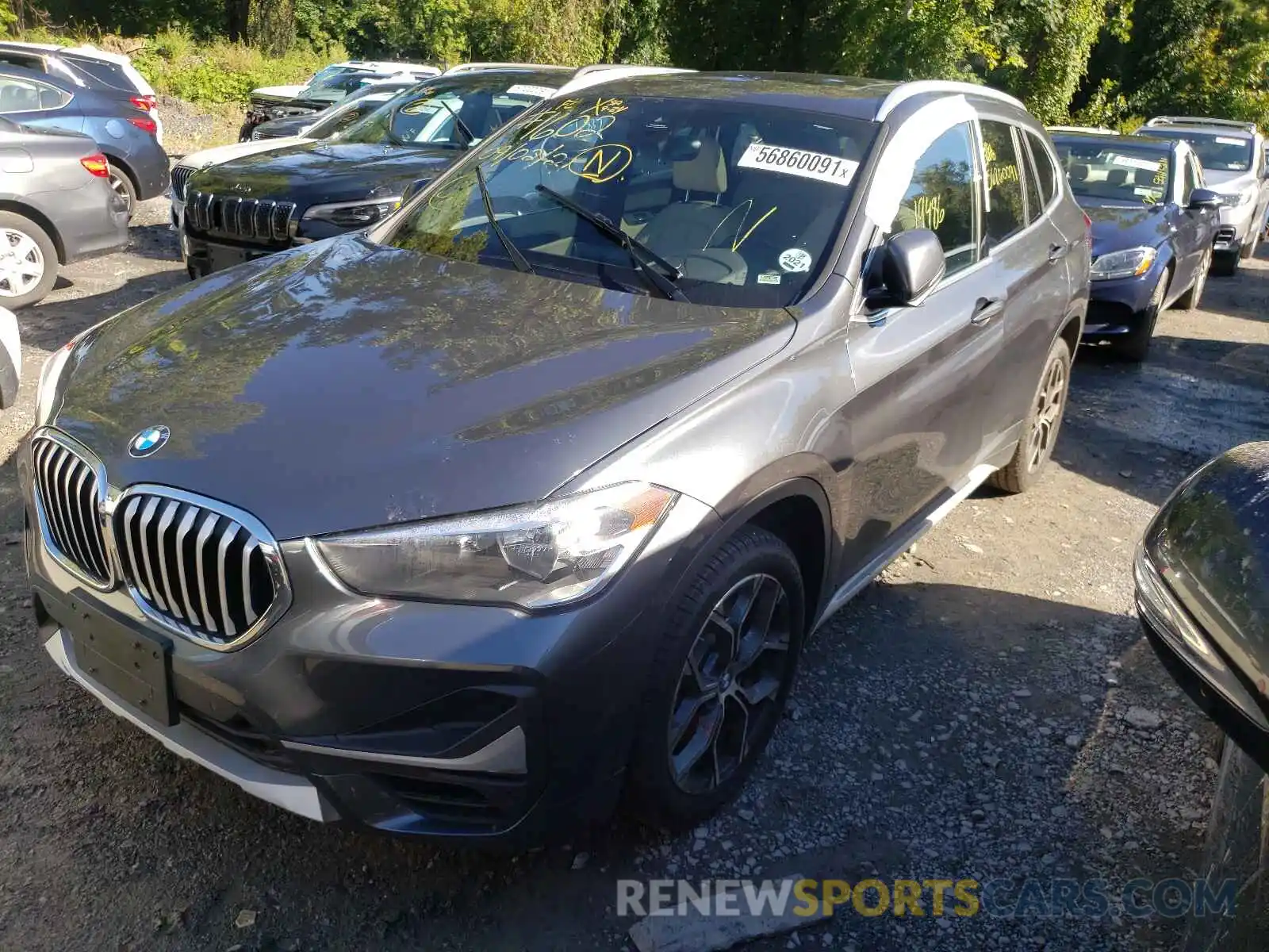 2 Фотография поврежденного автомобиля WBXJG9C07L5P54040 BMW X1 2020