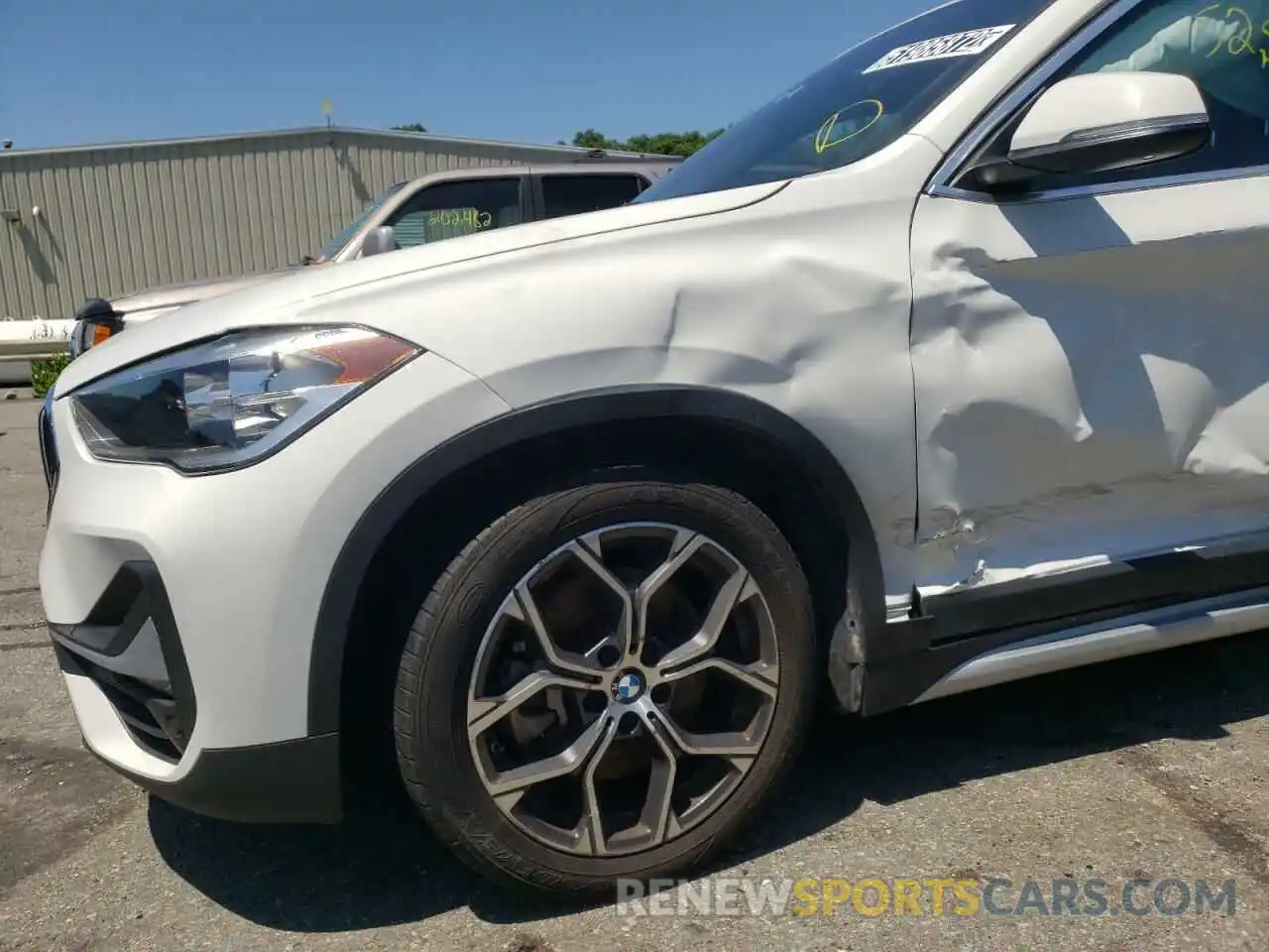 10 Photograph of a damaged car WBXJG9C07L5P74532 BMW X1 2020