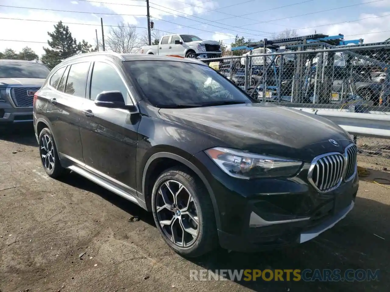 1 Photograph of a damaged car WBXJG9C07L5R03093 BMW X1 2020