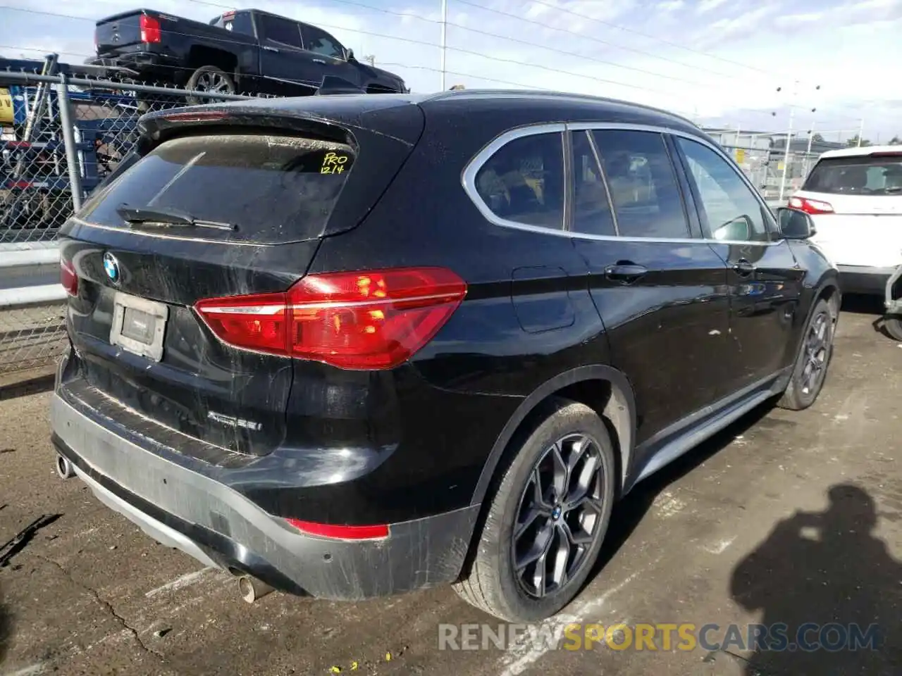 4 Photograph of a damaged car WBXJG9C07L5R03093 BMW X1 2020