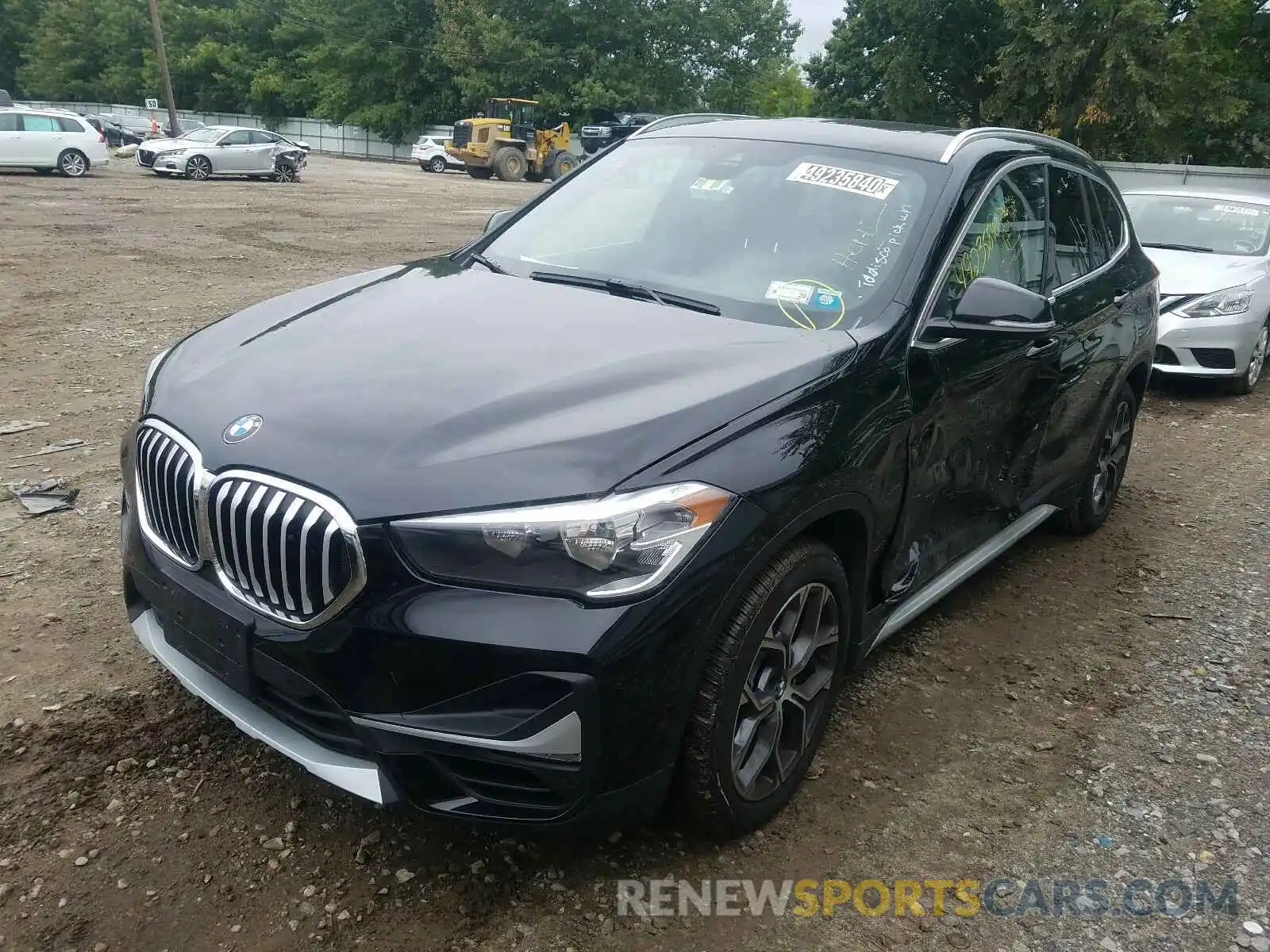 2 Фотография поврежденного автомобиля WBXJG9C07L5R06222 BMW X1 2020