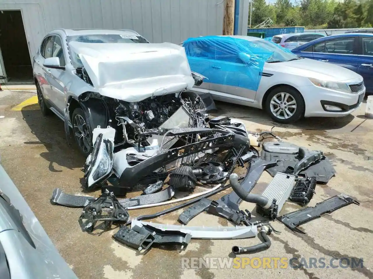 1 Photograph of a damaged car WBXJG9C07L5R79834 BMW X1 2020