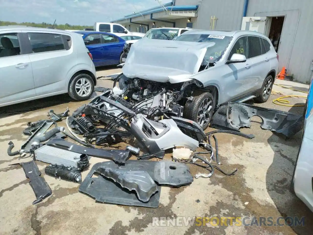 2 Photograph of a damaged car WBXJG9C07L5R79834 BMW X1 2020