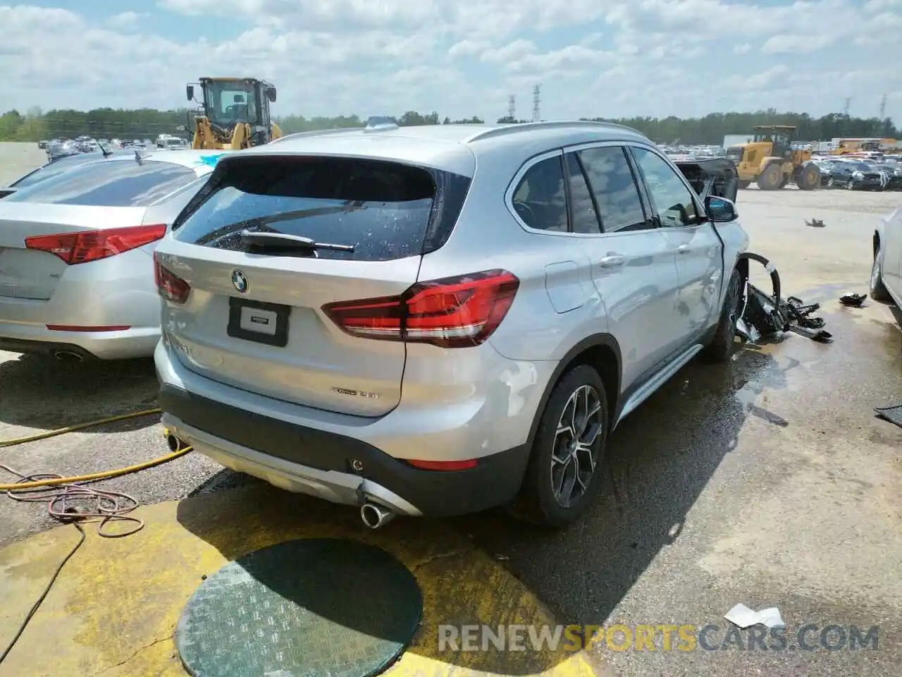 4 Photograph of a damaged car WBXJG9C07L5R79834 BMW X1 2020