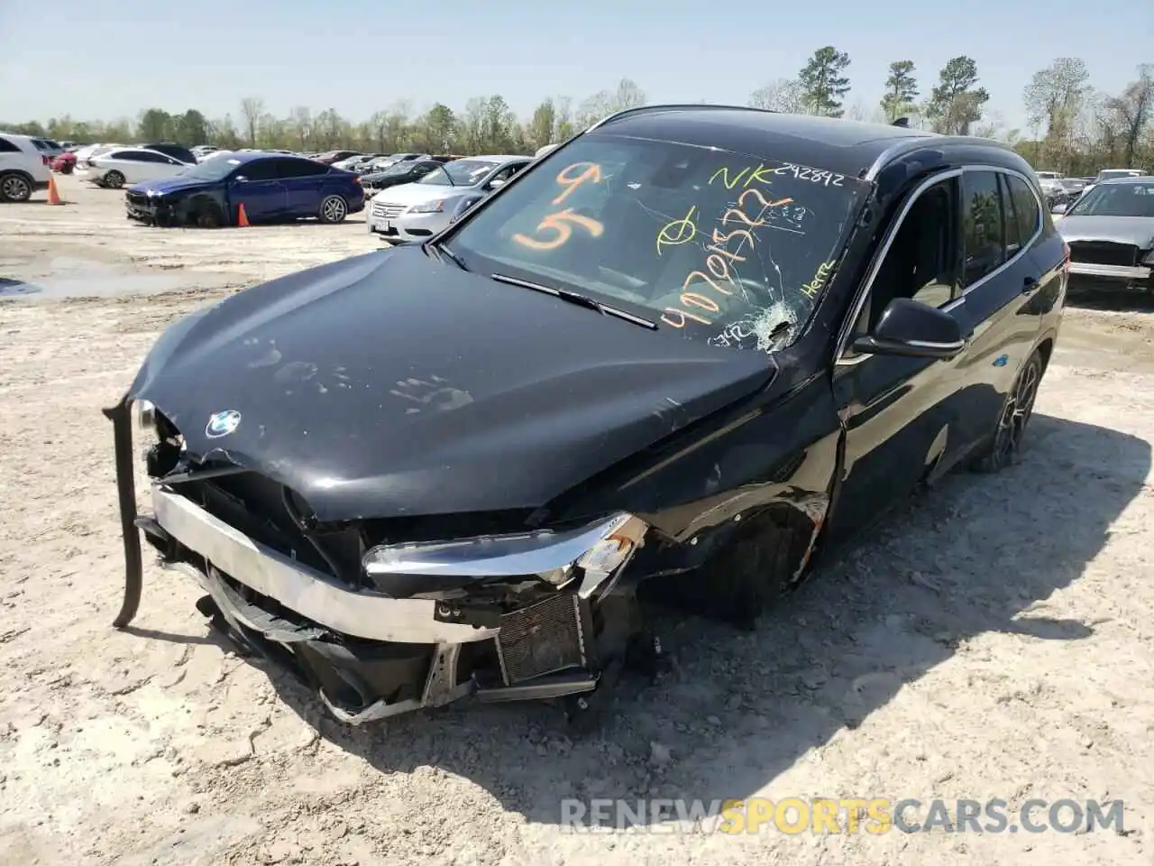 2 Photograph of a damaged car WBXJG9C08L3L77052 BMW X1 2020