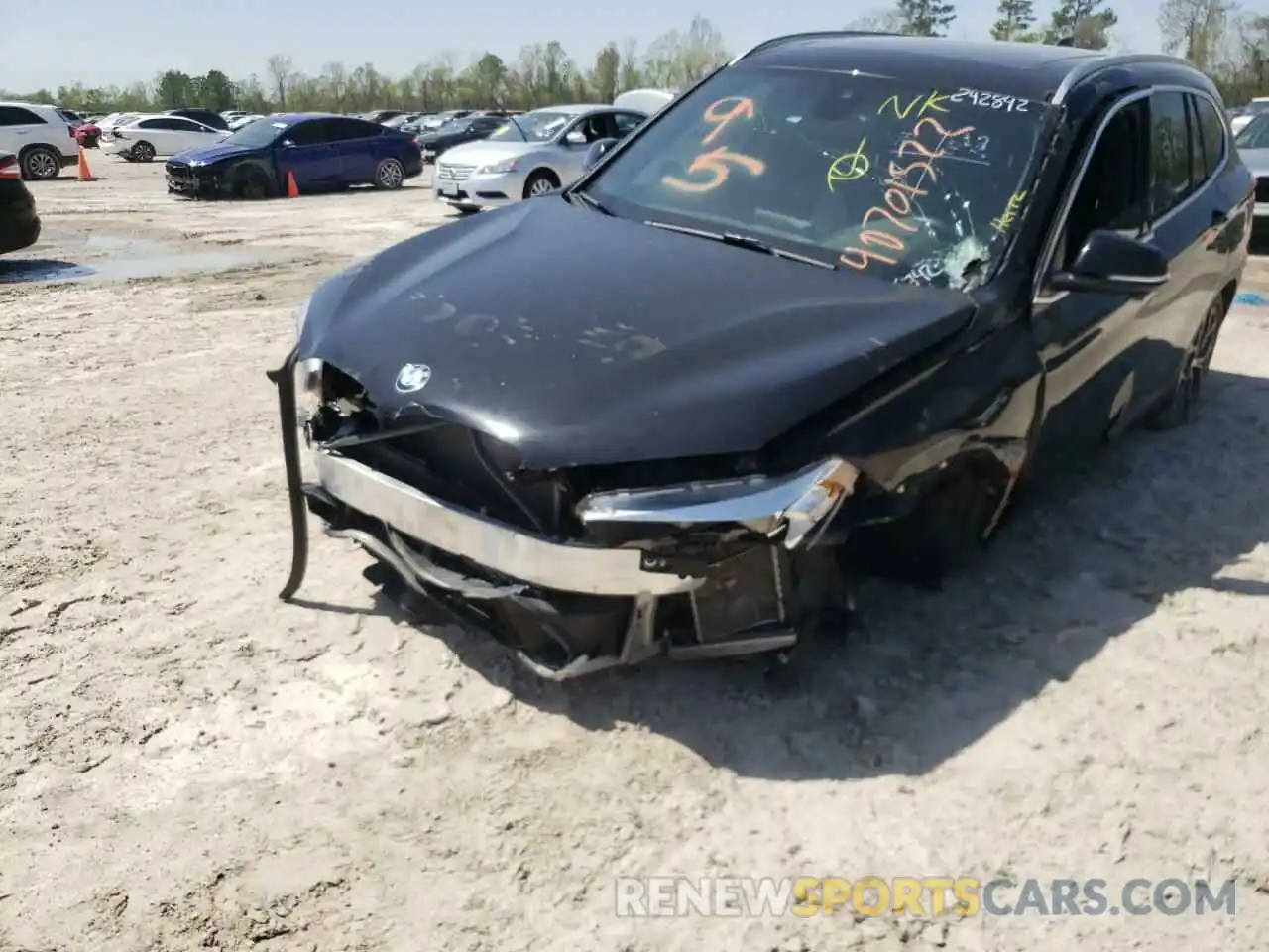 9 Photograph of a damaged car WBXJG9C08L3L77052 BMW X1 2020