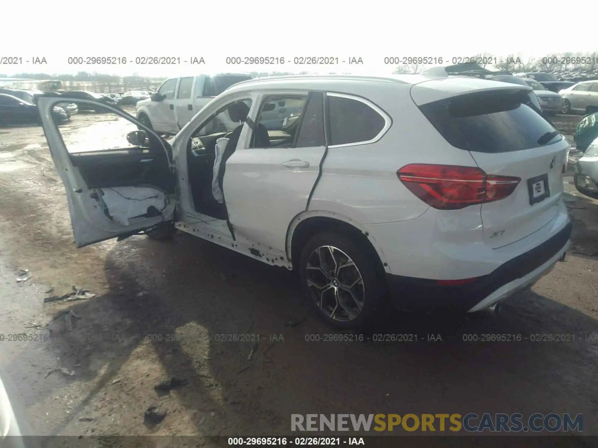 3 Photograph of a damaged car WBXJG9C08L3L81781 BMW X1 2020