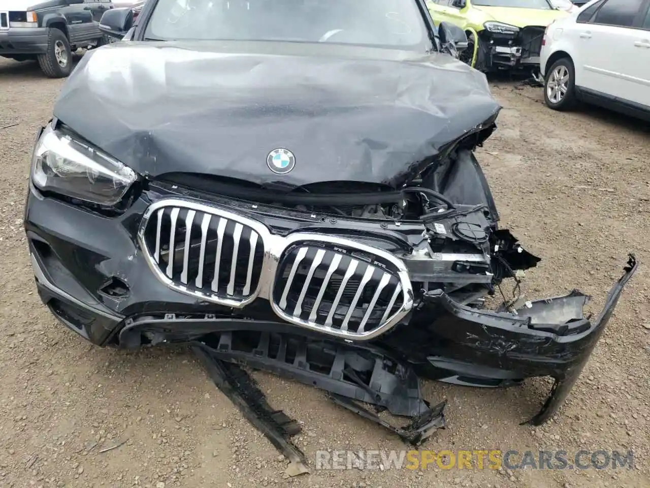 9 Photograph of a damaged car WBXJG9C08L5P24805 BMW X1 2020