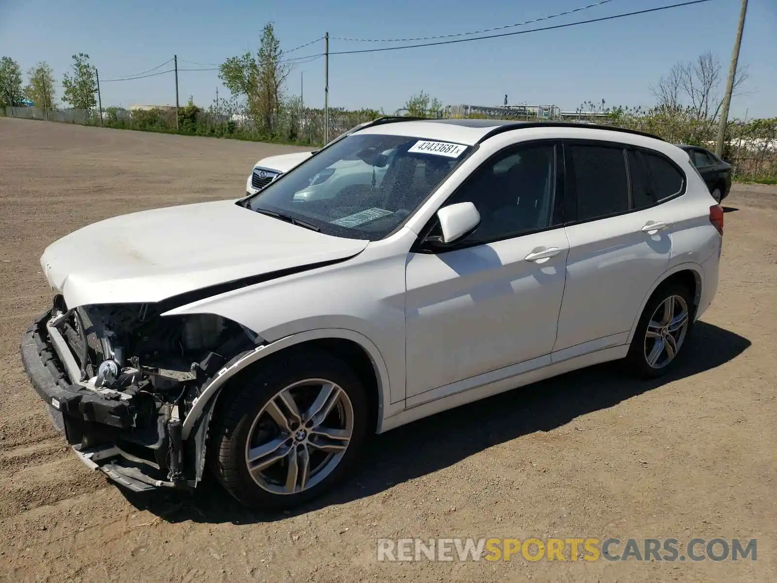 2 Photograph of a damaged car WBXJG9C08L5P69386 BMW X1 2020