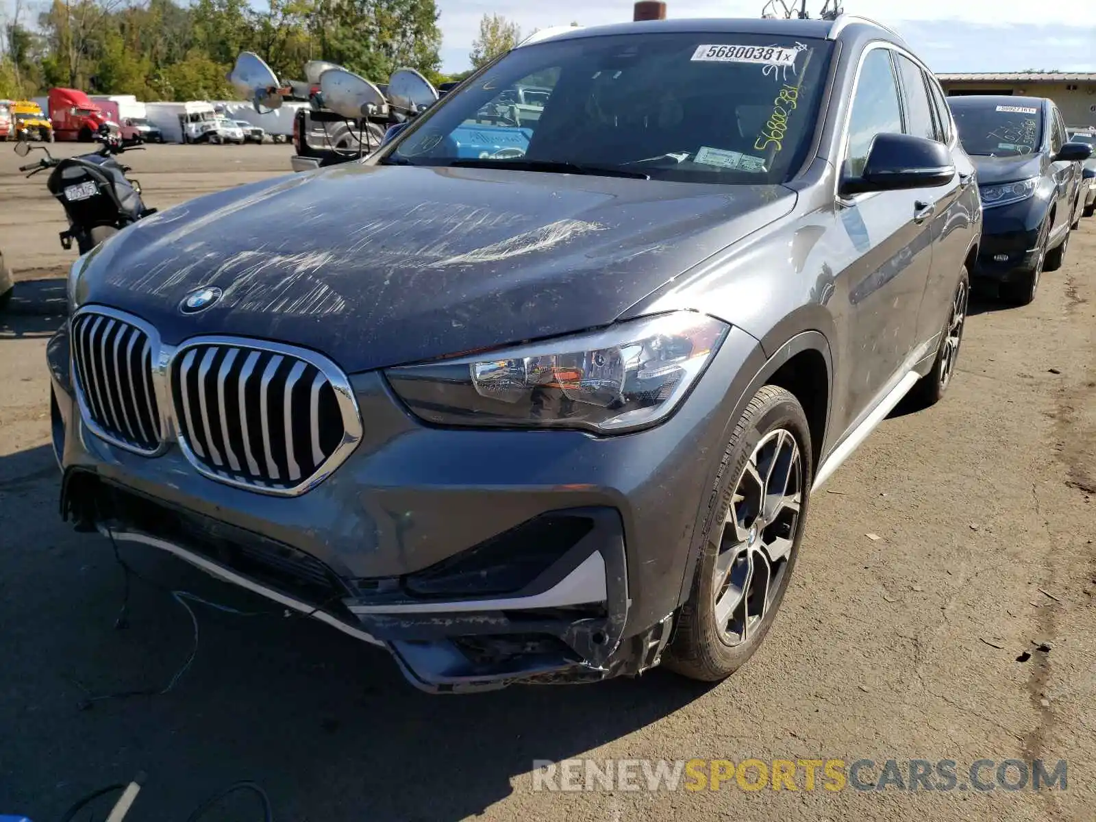 2 Photograph of a damaged car WBXJG9C08L5P69601 BMW X1 2020