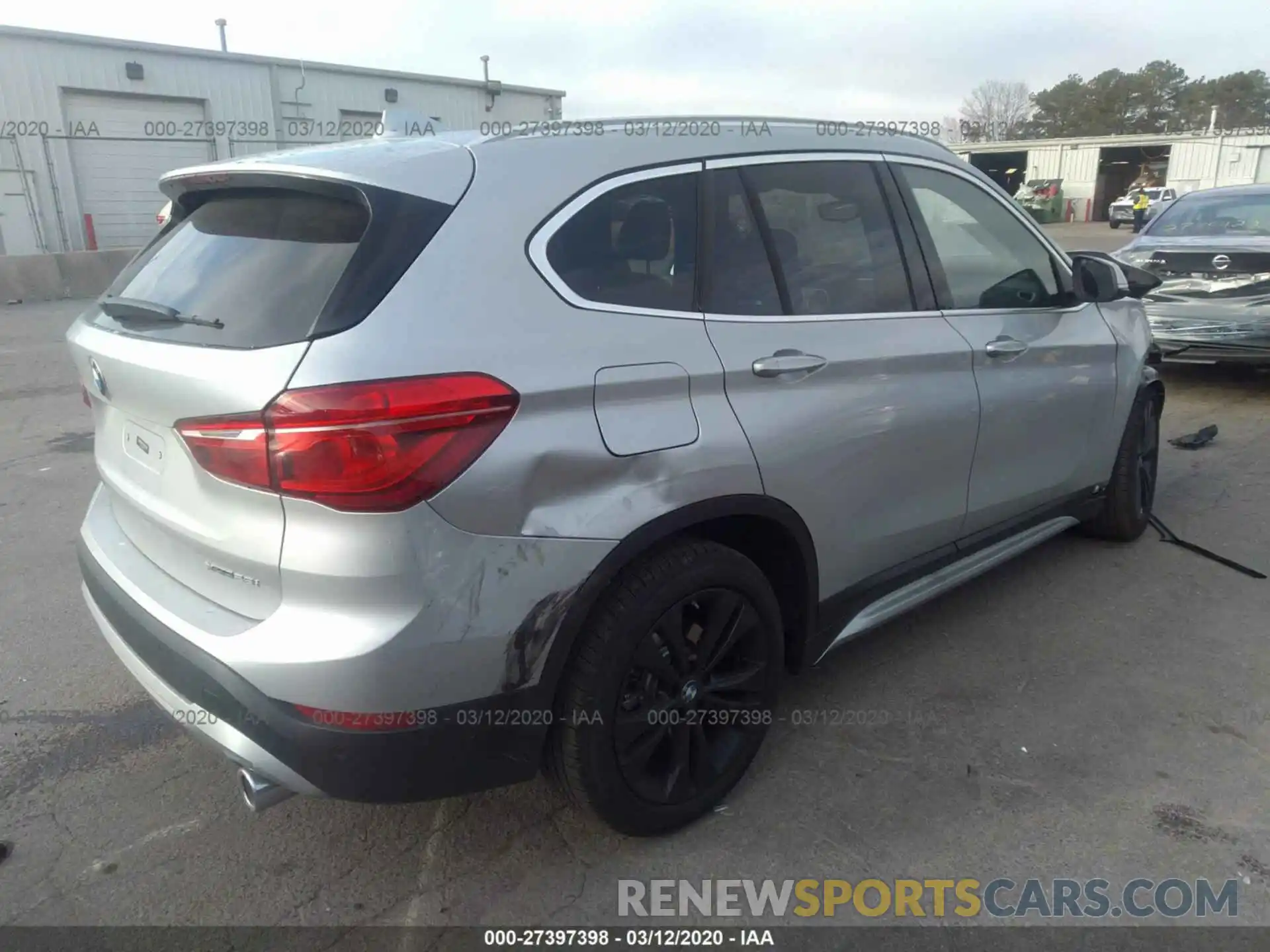 4 Фотография поврежденного автомобиля WBXJG9C08L5P79562 BMW X1 2020