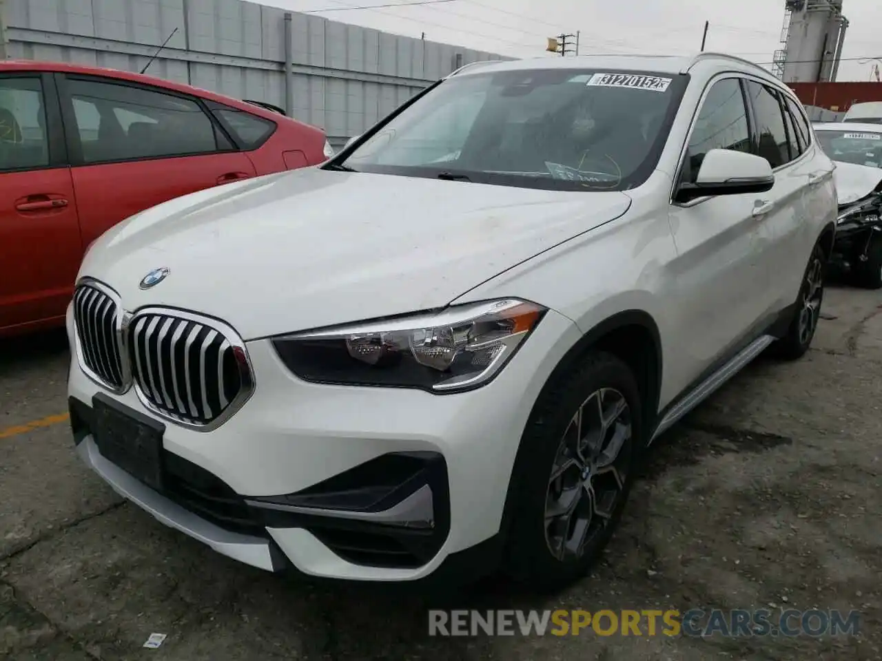 2 Фотография поврежденного автомобиля WBXJG9C08L5P88312 BMW X1 2020