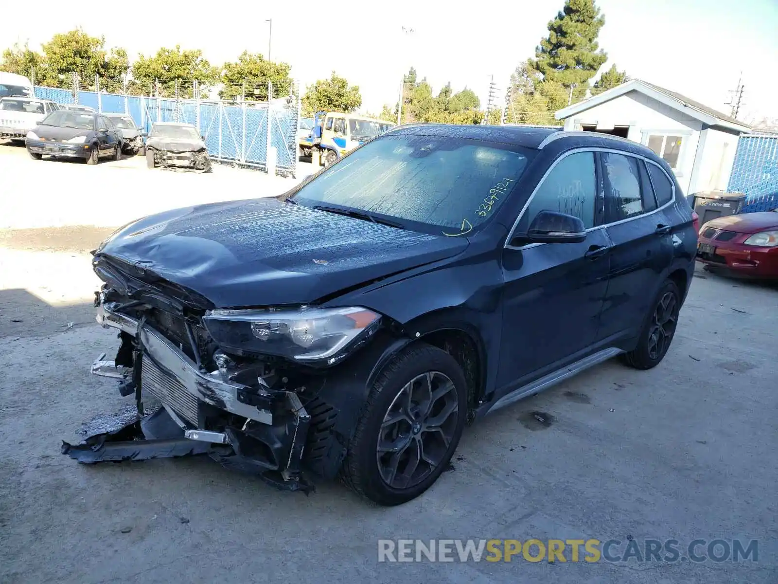 2 Photograph of a damaged car WBXJG9C08L5P91307 BMW X1 2020