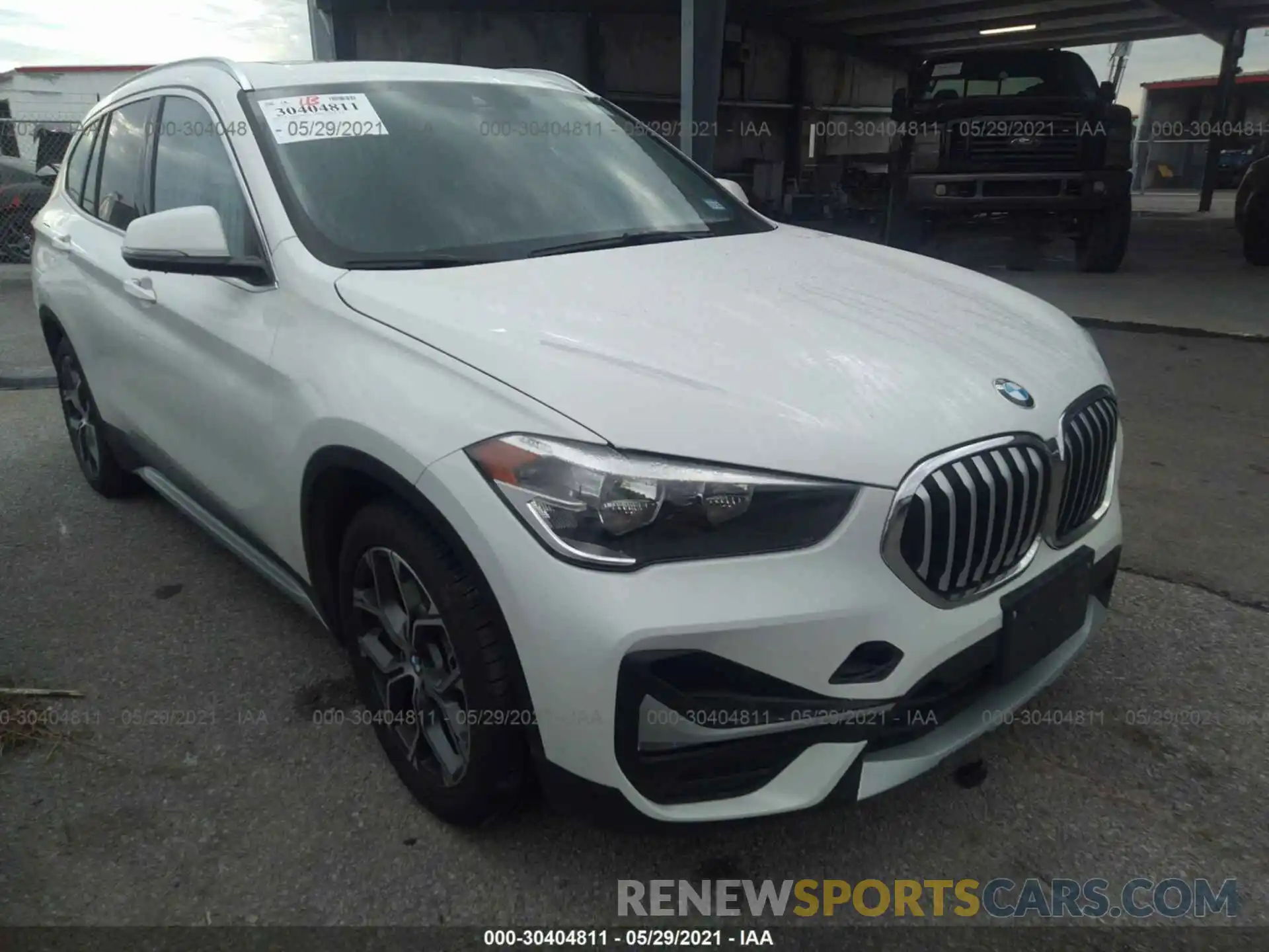 1 Фотография поврежденного автомобиля WBXJG9C08L5P96801 BMW X1 2020