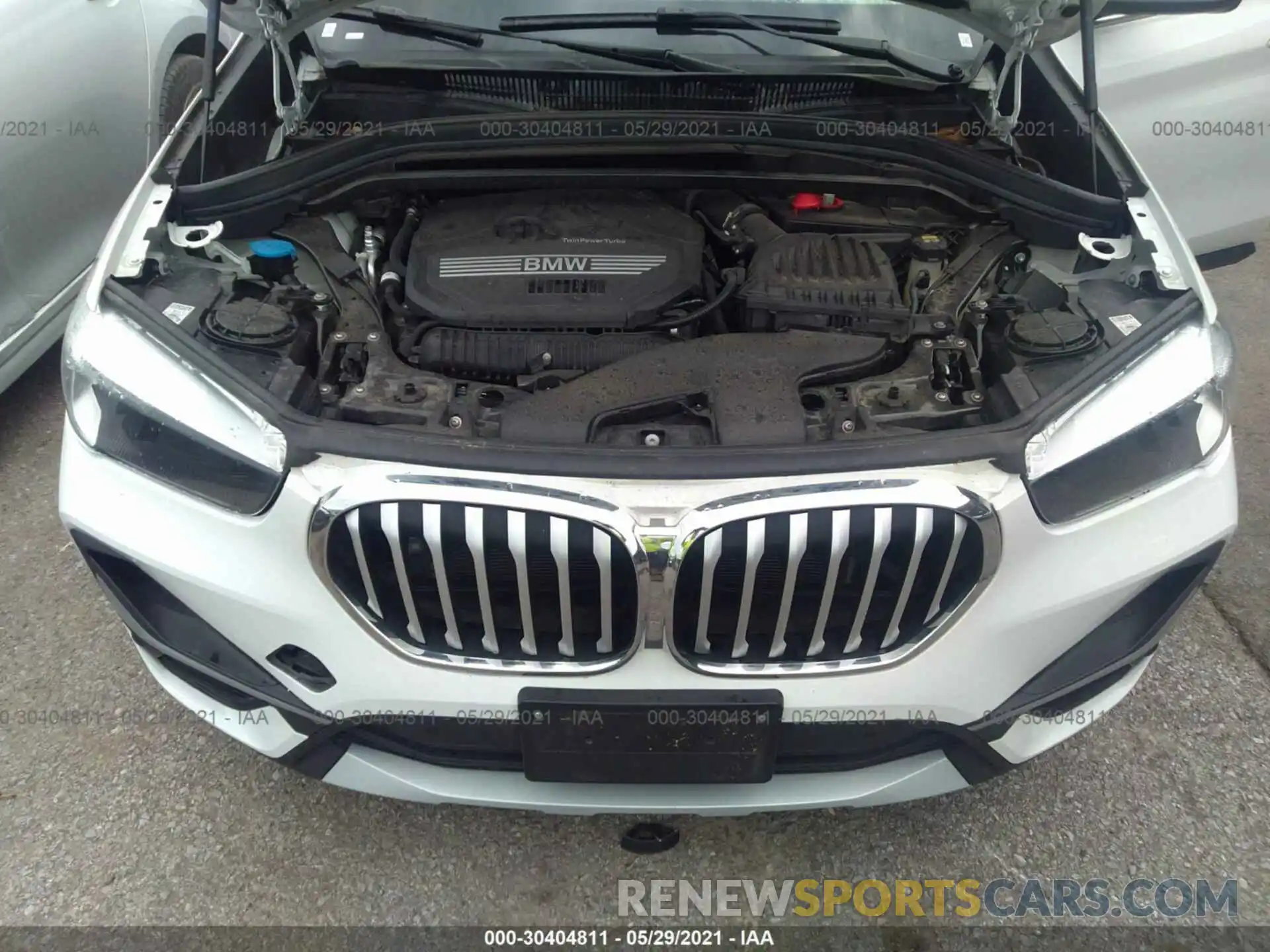 10 Фотография поврежденного автомобиля WBXJG9C08L5P96801 BMW X1 2020