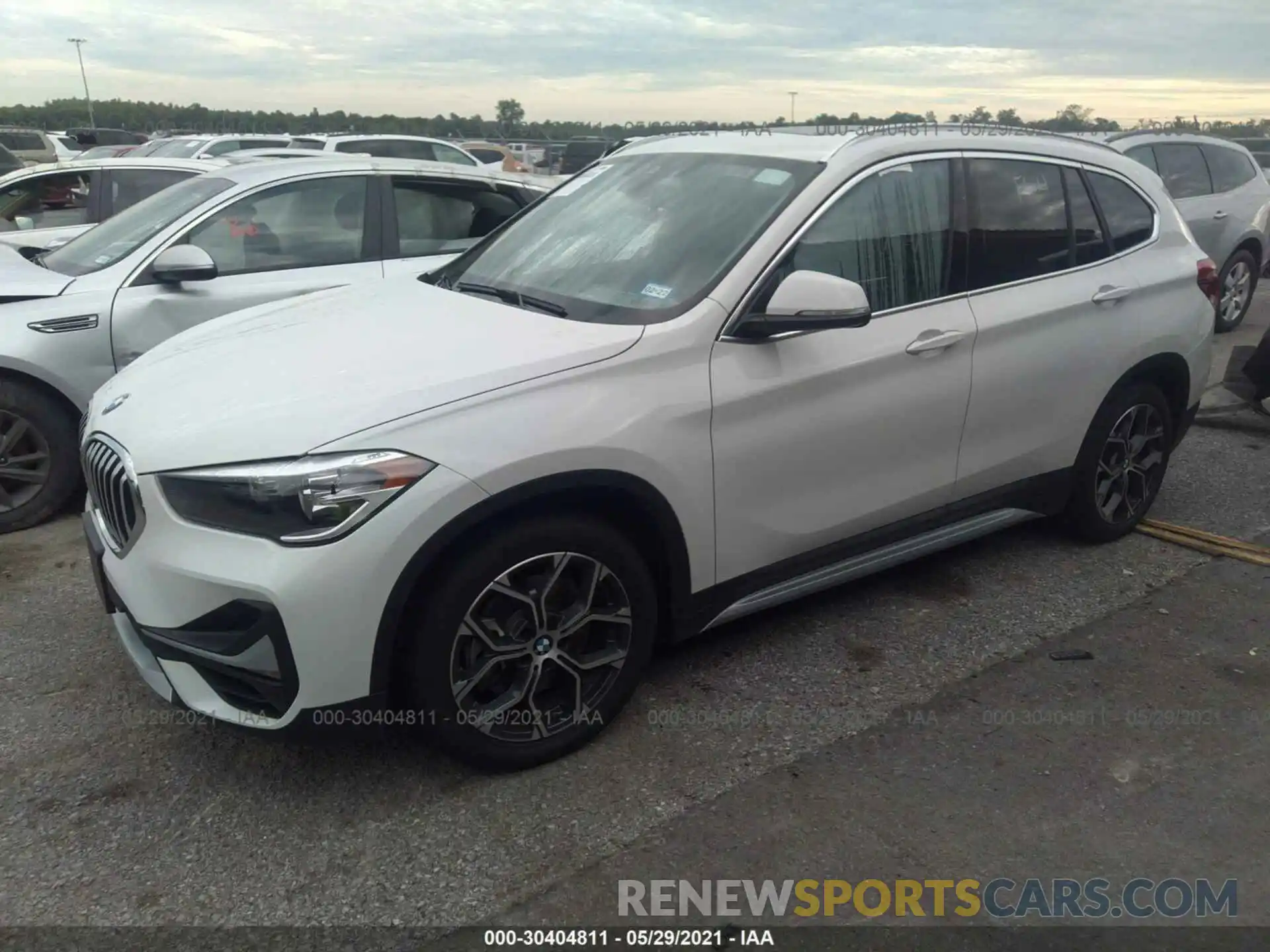 2 Photograph of a damaged car WBXJG9C08L5P96801 BMW X1 2020