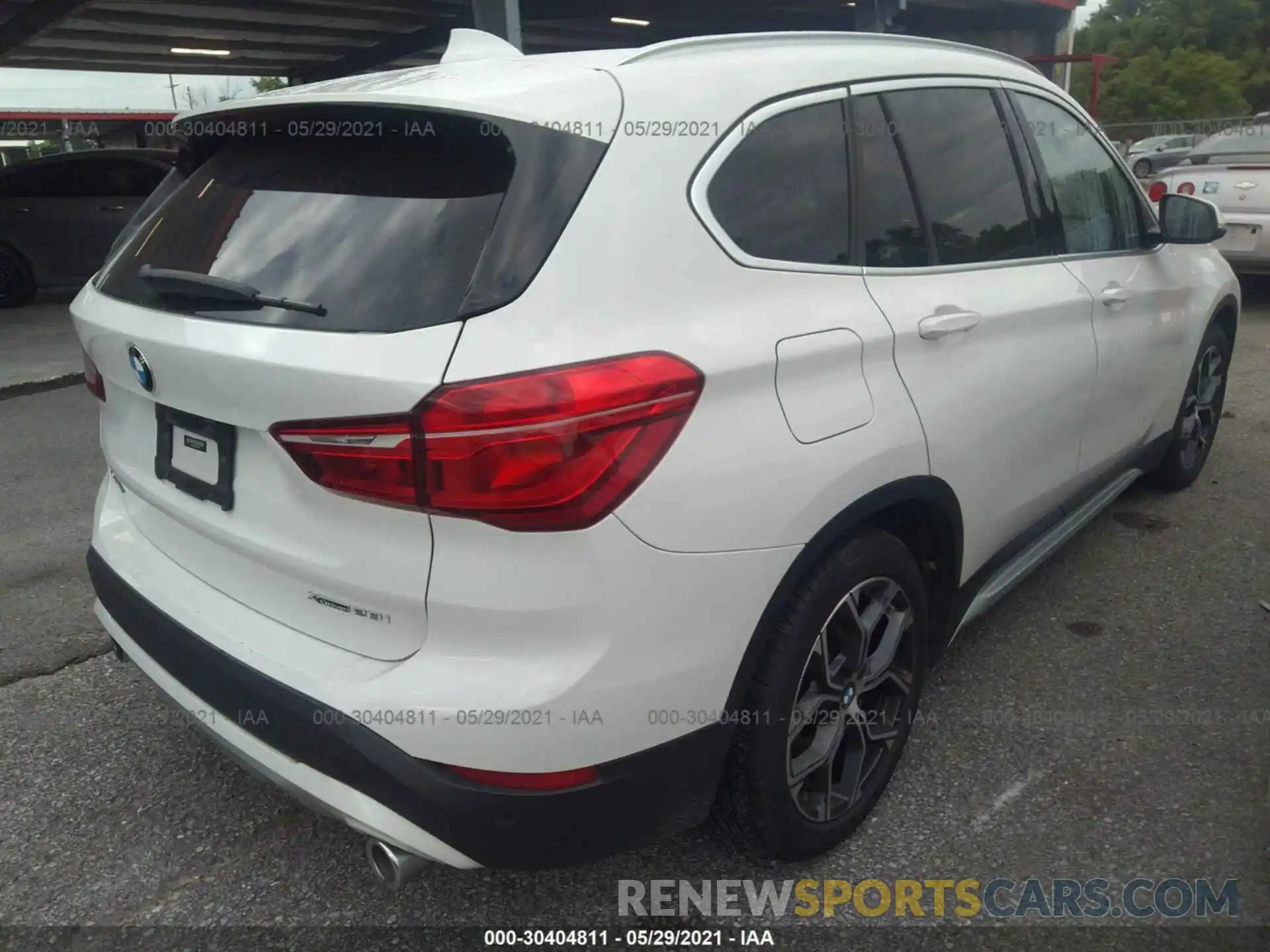 4 Фотография поврежденного автомобиля WBXJG9C08L5P96801 BMW X1 2020