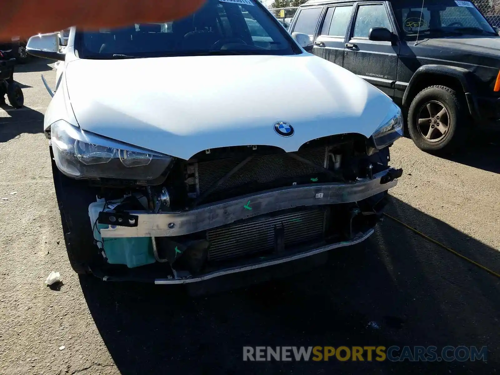 9 Photograph of a damaged car WBXJG9C08L5R00865 BMW X1 2020