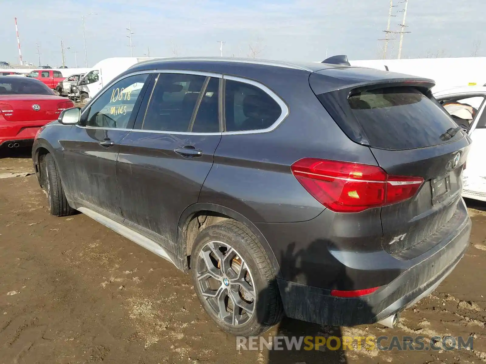 3 Фотография поврежденного автомобиля WBXJG9C08L5R77901 BMW X1 2020