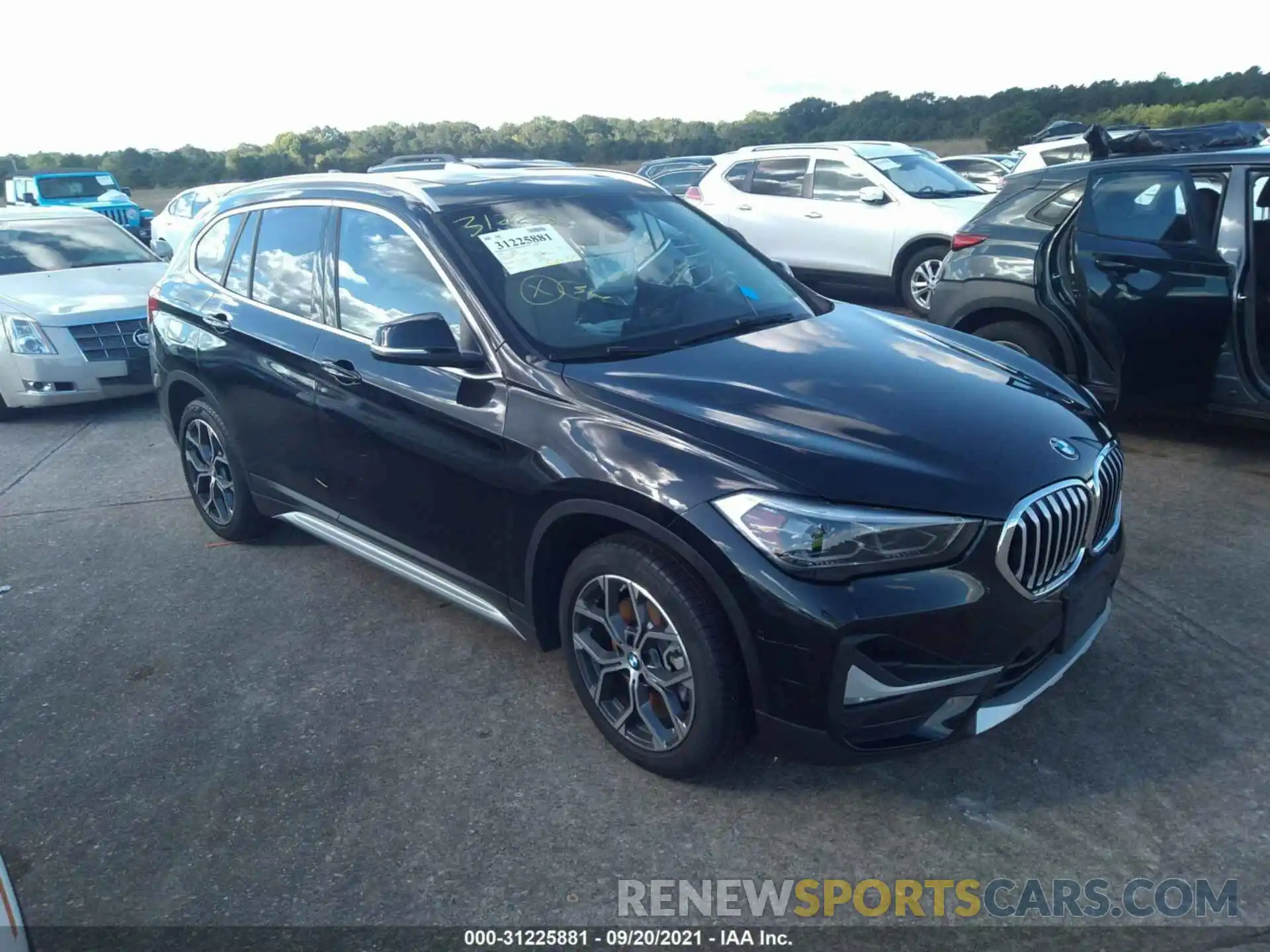 1 Photograph of a damaged car WBXJG9C08L5R85674 BMW X1 2020