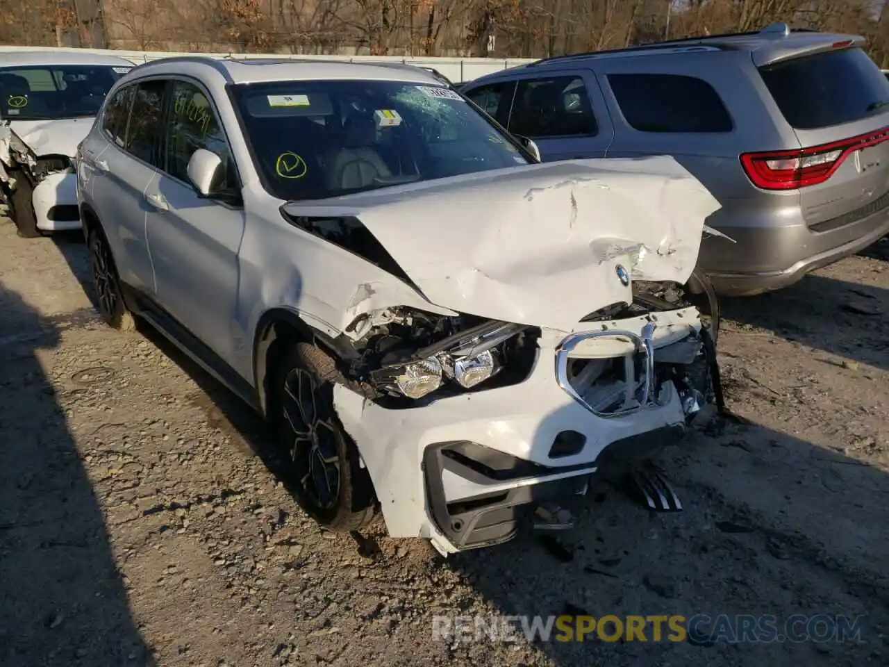 1 Photograph of a damaged car WBXJG9C09L3L77108 BMW X1 2020