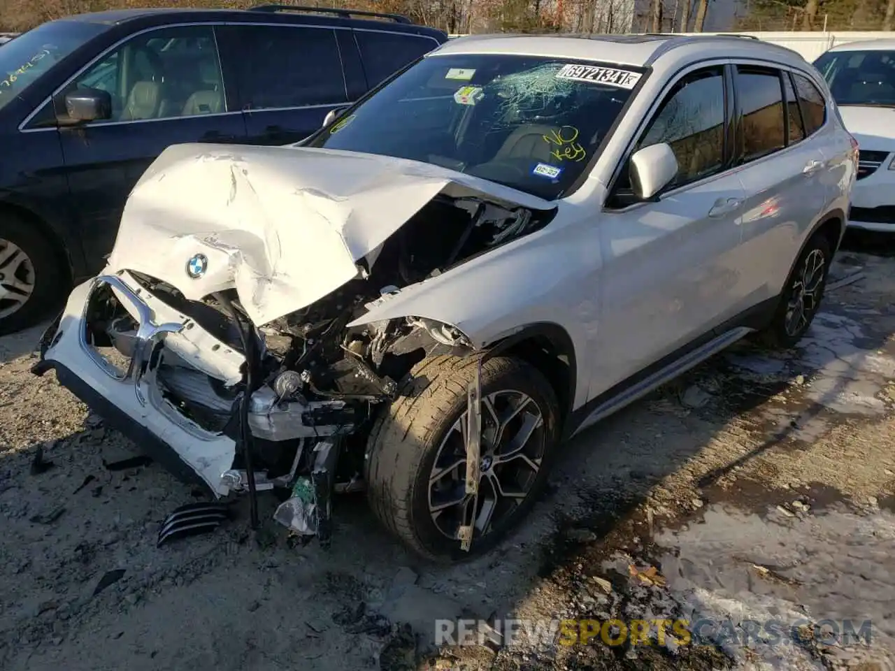 2 Photograph of a damaged car WBXJG9C09L3L77108 BMW X1 2020