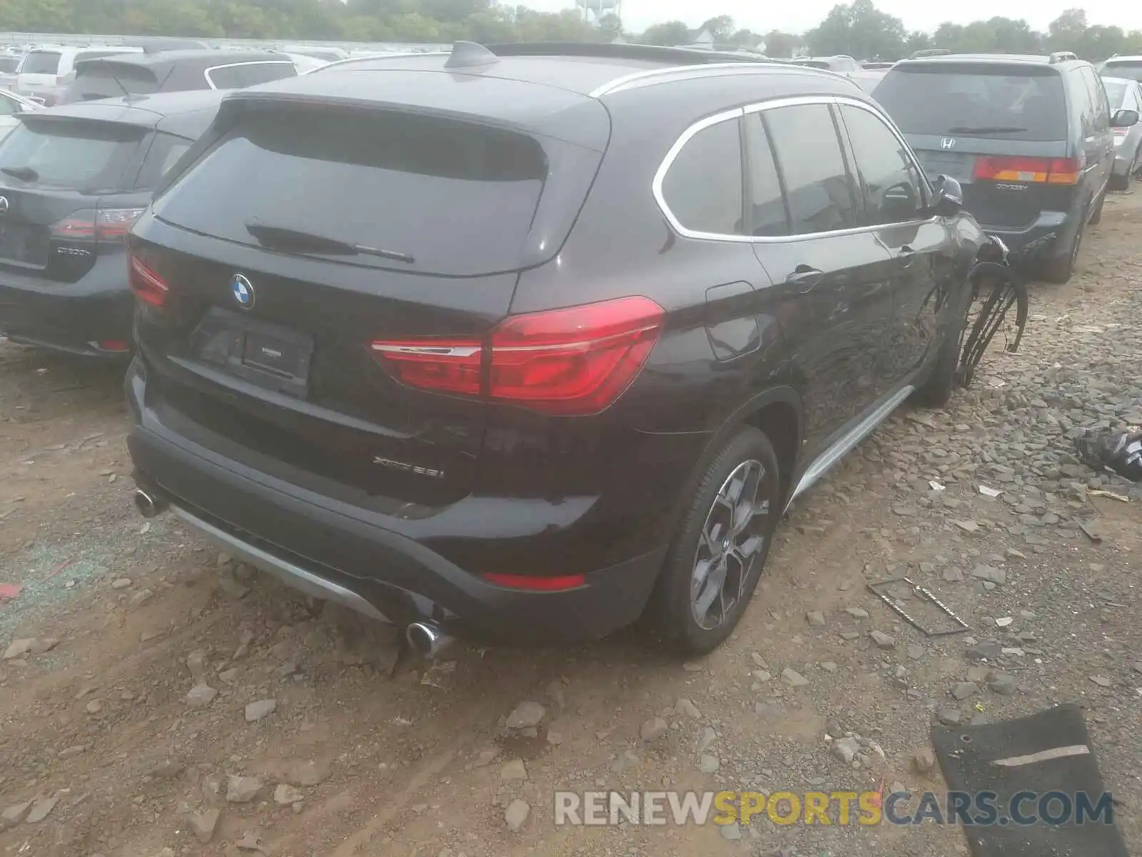 4 Photograph of a damaged car WBXJG9C09L3L83829 BMW X1 2020