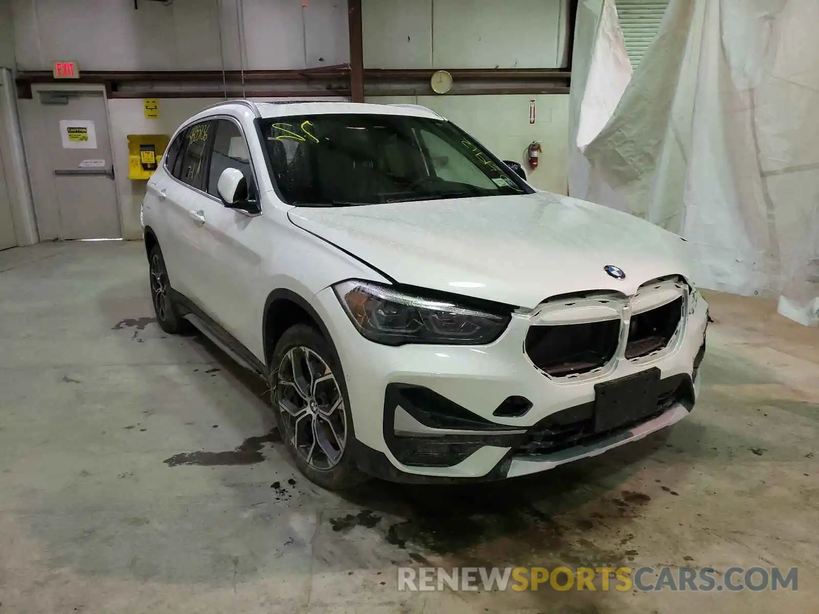 1 Photograph of a damaged car WBXJG9C09L5P26062 BMW X1 2020