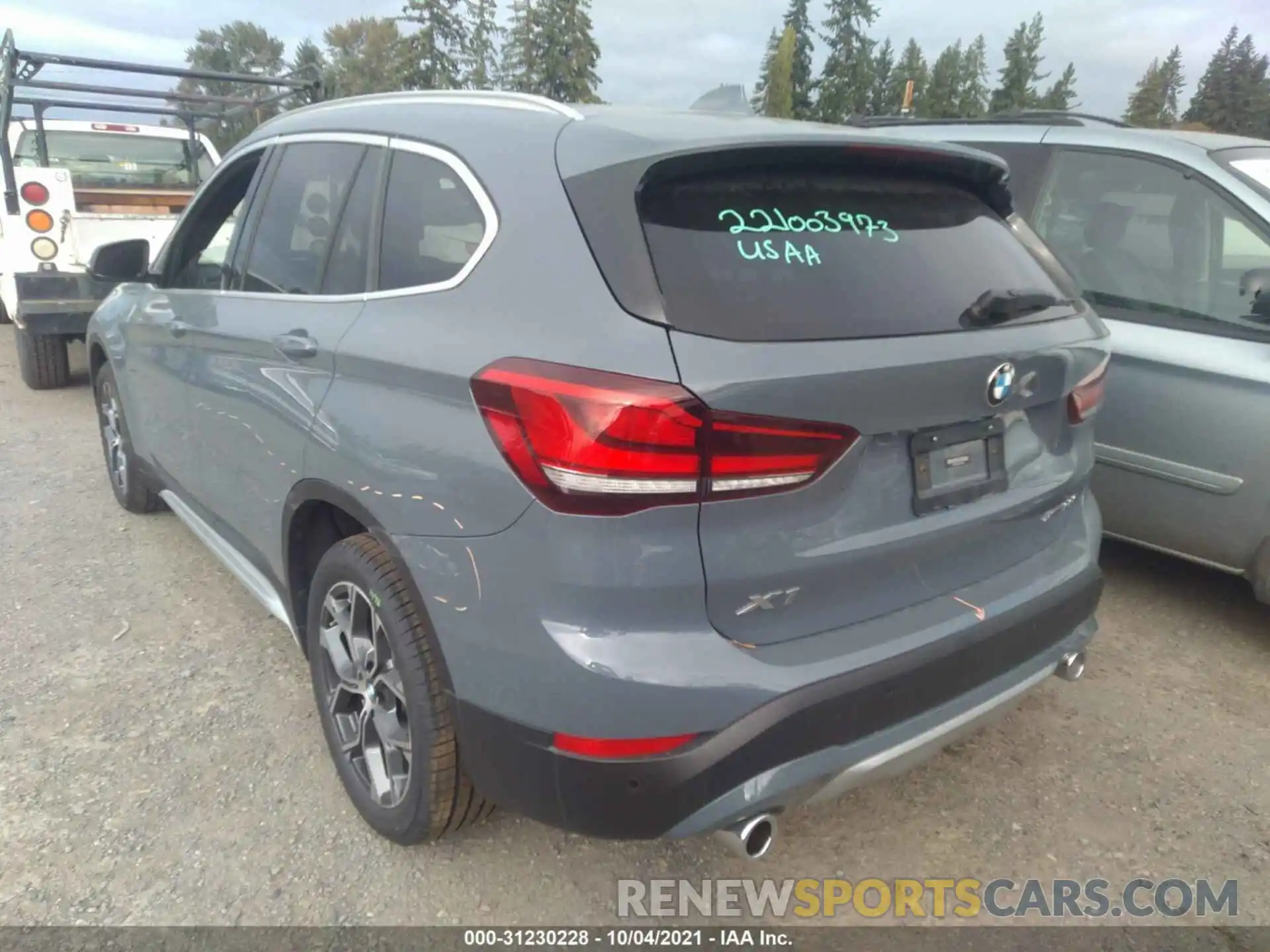 3 Photograph of a damaged car WBXJG9C09L5P63449 BMW X1 2020