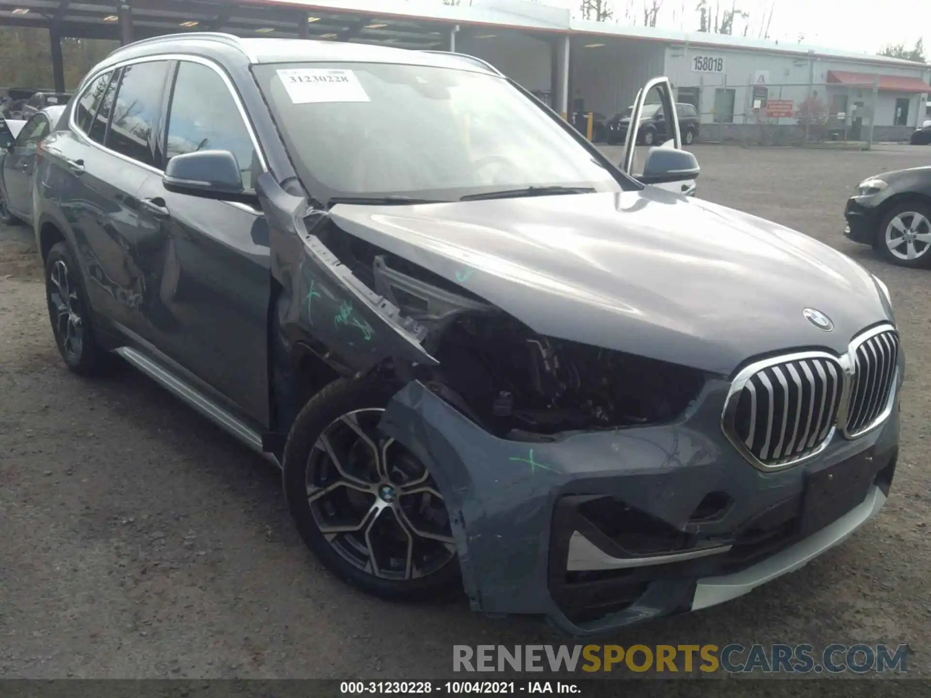 6 Photograph of a damaged car WBXJG9C09L5P63449 BMW X1 2020