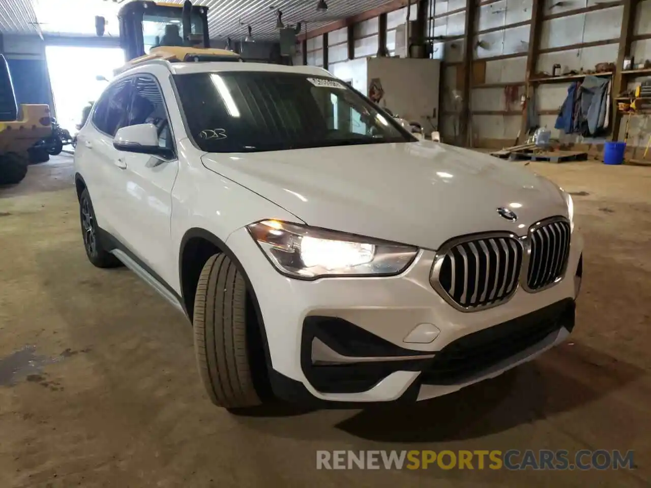 1 Photograph of a damaged car WBXJG9C09L5P73401 BMW X1 2020