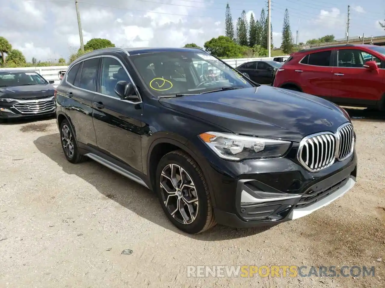 1 Photograph of a damaged car WBXJG9C09L5P73852 BMW X1 2020