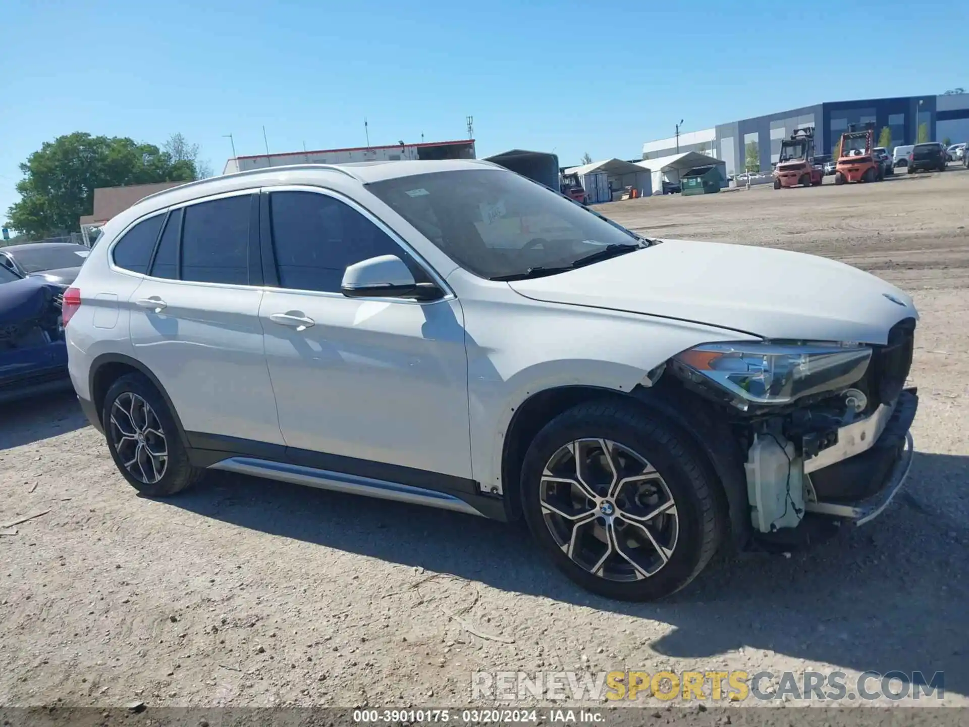 13 Photograph of a damaged car WBXJG9C09L5P75794 BMW X1 2020